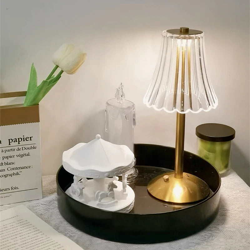 Luminária noturna pequena, retrô, simples, nórdica, criativa, regulável, para cabeceira, sala de estar, restaurante, sala de estudo, luminária de mesa luxuosa