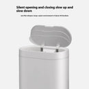 Lixeira automática de banheiro de 7L com tampa, lata de lixo pequena sem toque, lata de lixo à prova d'água com sensor de movimento para cozinha, quarto