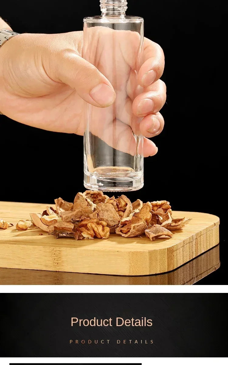 Frasco de vidro multiuso de alta qualidade de 100 ml para óleo de cozinha, frasco de spray de vidro com funil pequeno e acessórios de escova