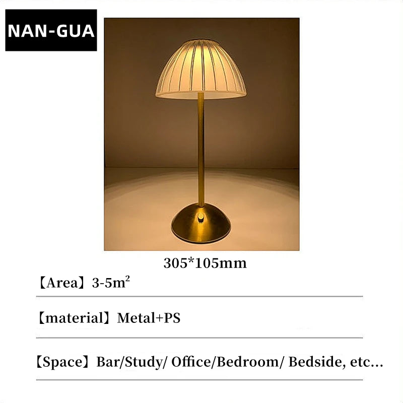 Luminária noturna pequena, retrô, simples, nórdica, criativa, regulável, para cabeceira, sala de estar, restaurante, sala de estudo, luminária de mesa luxuosa