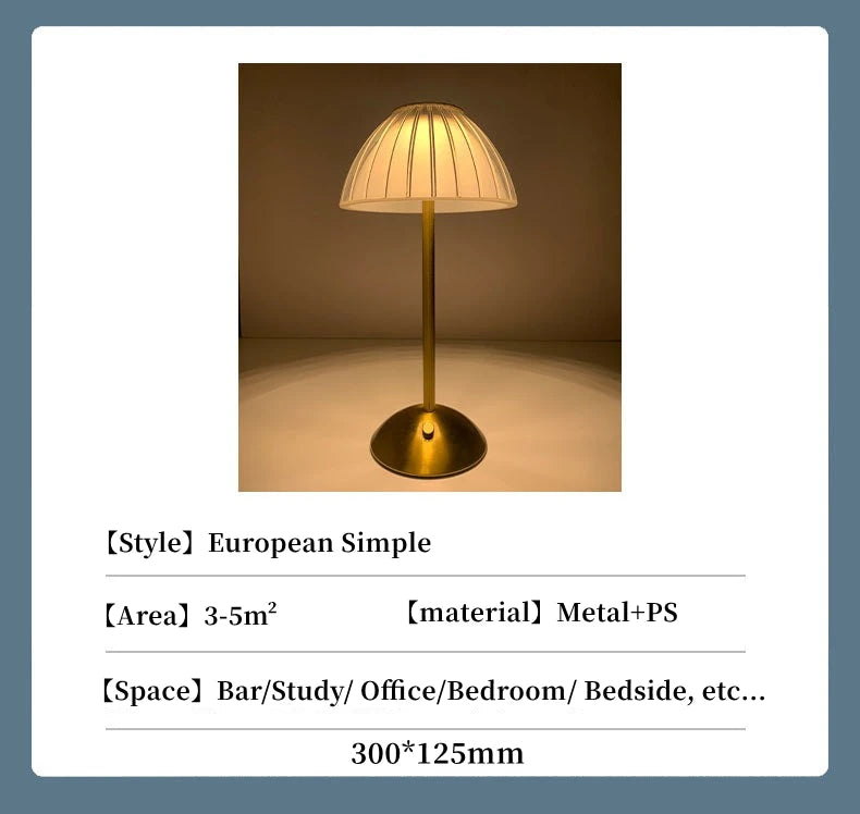 Luminária noturna pequena, retrô, simples, nórdica, criativa, regulável, para cabeceira, sala de estar, restaurante, sala de estudo, luminária de mesa luxuosa