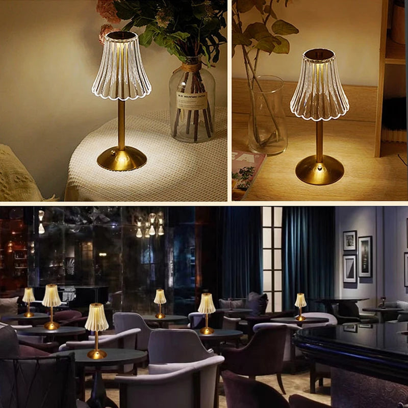 Luminária noturna pequena, retrô, simples, nórdica, criativa, regulável, para cabeceira, sala de estar, restaurante, sala de estudo, luminária de mesa luxuosa