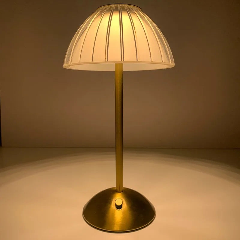 Luminária noturna pequena, retrô, simples, nórdica, criativa, regulável, para cabeceira, sala de estar, restaurante, sala de estudo, luminária de mesa luxuosa