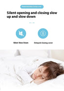 Lixeira automática de banheiro de 7L com tampa, lata de lixo pequena sem toque, lata de lixo à prova d'água com sensor de movimento para cozinha, quarto