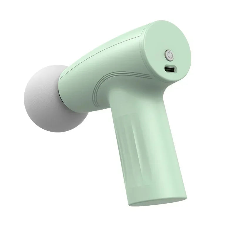 Pistola de massagem muscular mini rosa, pistola de massagem portátil para tecidos profundos, pistola de massagem Theragun Fascia Gun, massageadores portáteis para tecidos profundos
